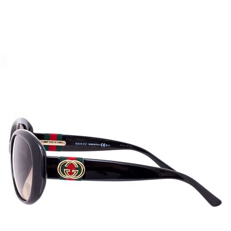 Gucci GG3660/N/K/S Asian Fit D28/ED Sunglasses Black